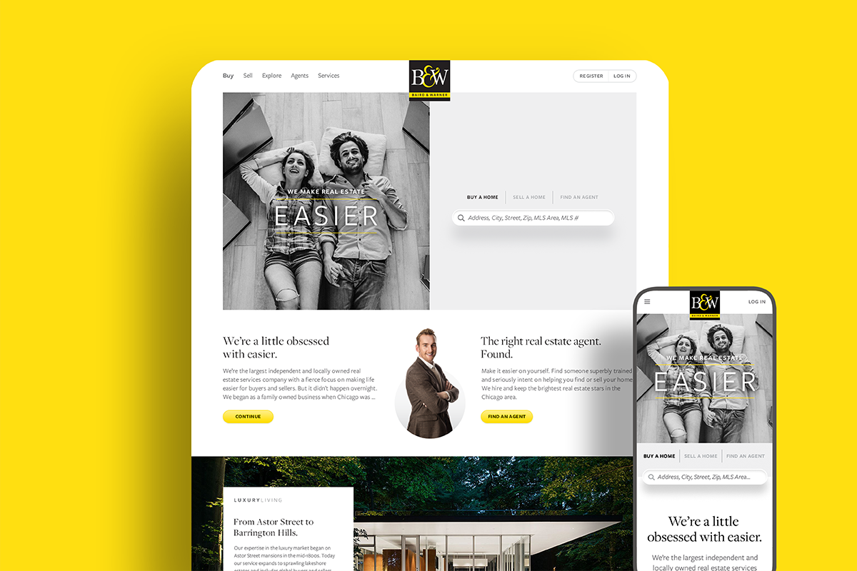 BairdWarner.com — Responsive Web Design